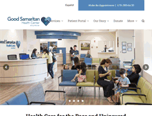 Tablet Screenshot of goodsamgwinnett.org